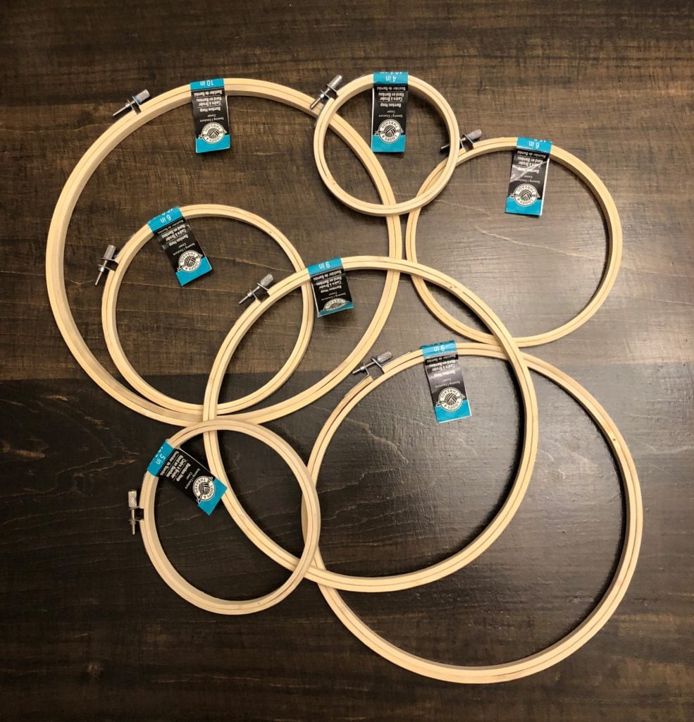 DIY Embroidery Hoop Wall Decor: Easy to Make & Less than $10 - The ...