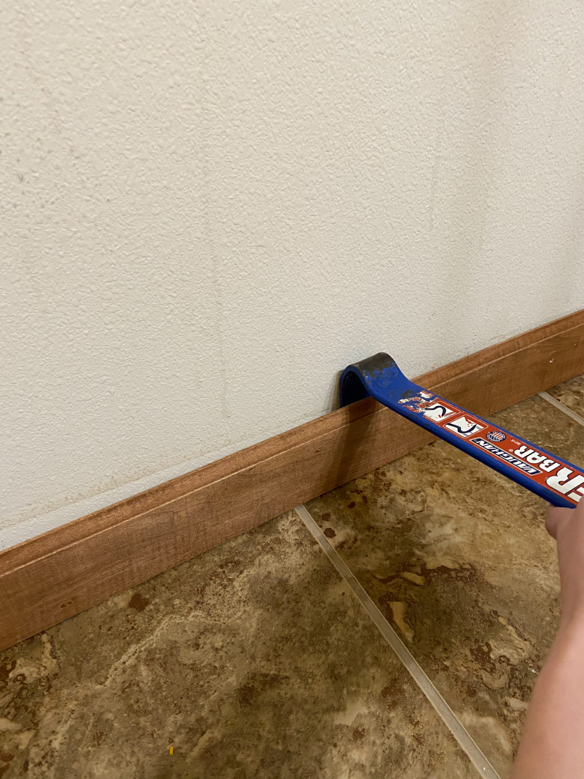 How to Make a Beautiful Vertical Shiplap Half Wall - The Handcrafted Haven
