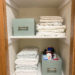 Easy Linen Closet Organization Project